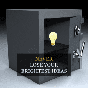 You need a place to save all your ideas. You need an idea journal from Native 1.